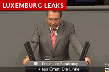 Rede zu der Juncker-Steuer-Affäre und den Luxemburg Leaks
