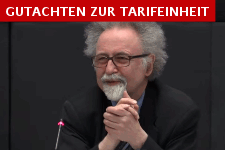 Pressekonferenz mit Wolfgang Däubler zum Gutachten Tarifeinheit